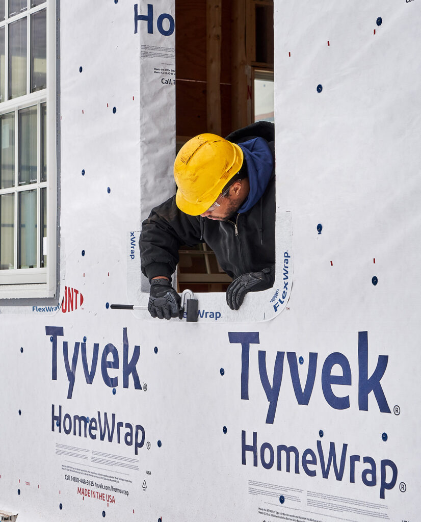 tyvek homewrap, tyvek flexwrap