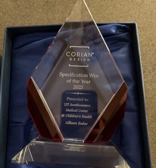 corian design specification award